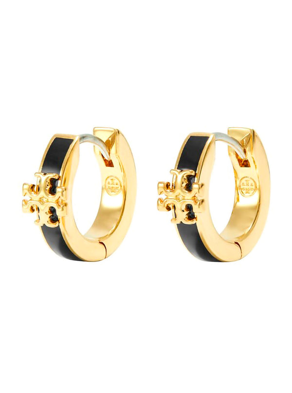 Hoop Earrings Kira Metallic Brass