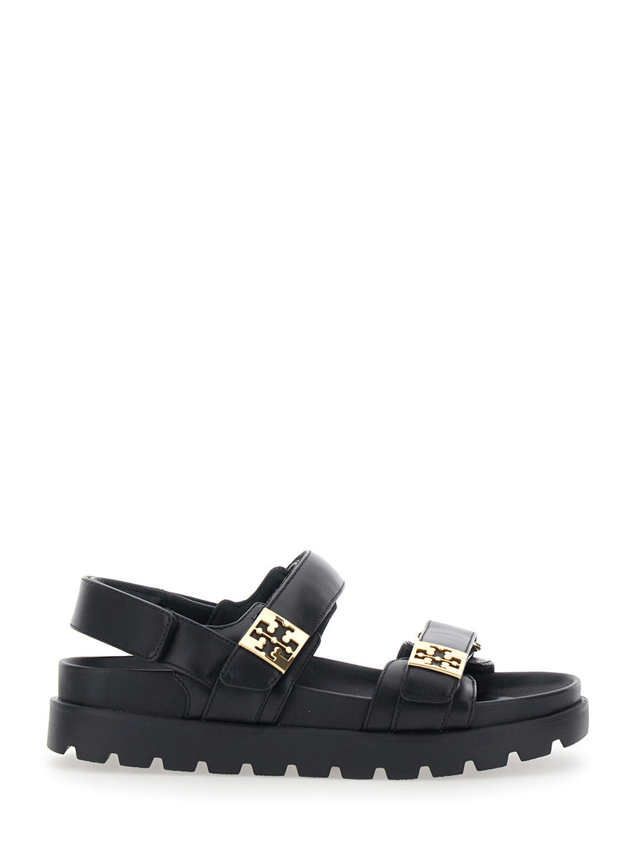 Sandal Mellow Sport Black Calf Leather