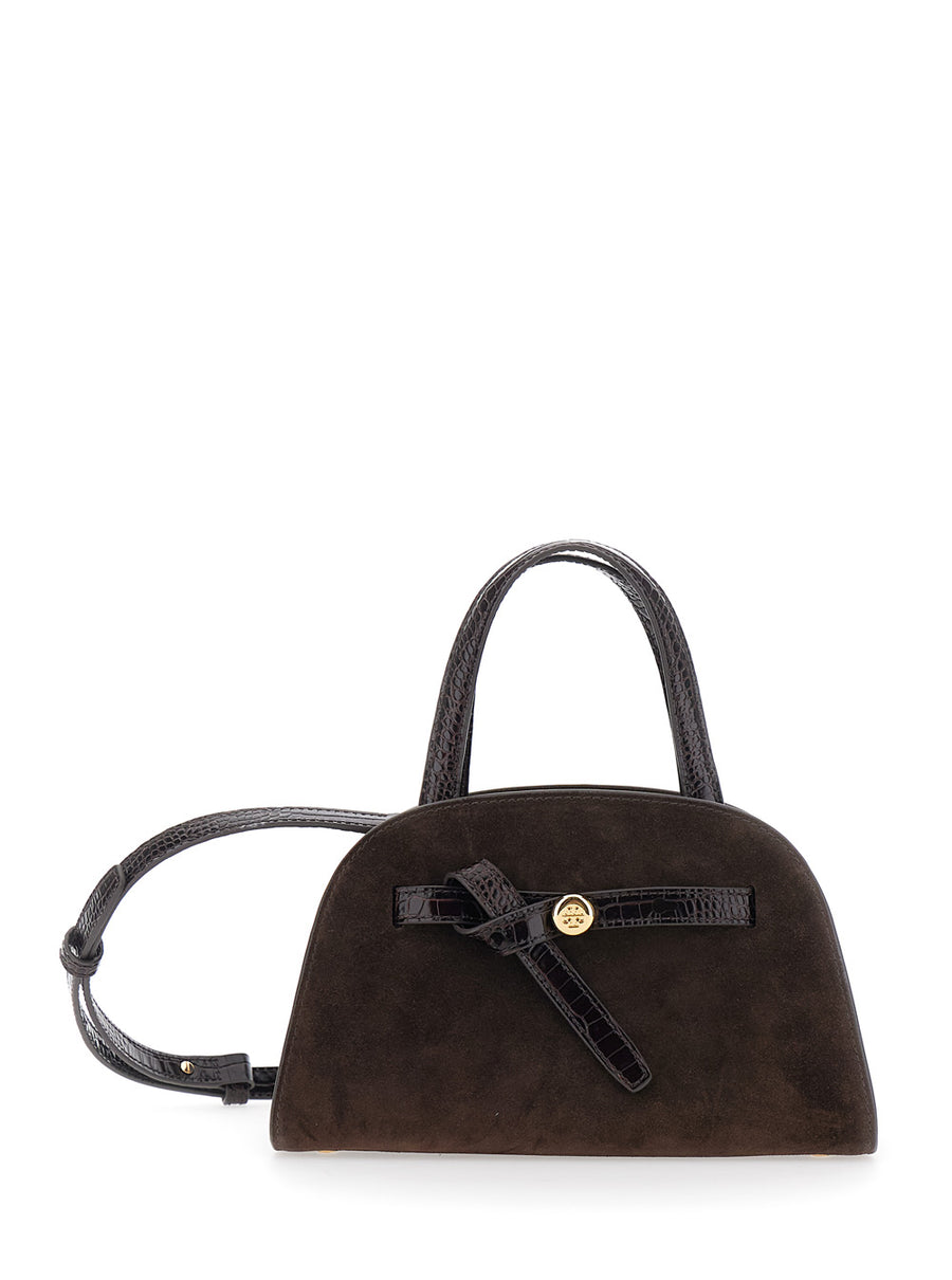 Tote Bag Romy Brown Leather Calf