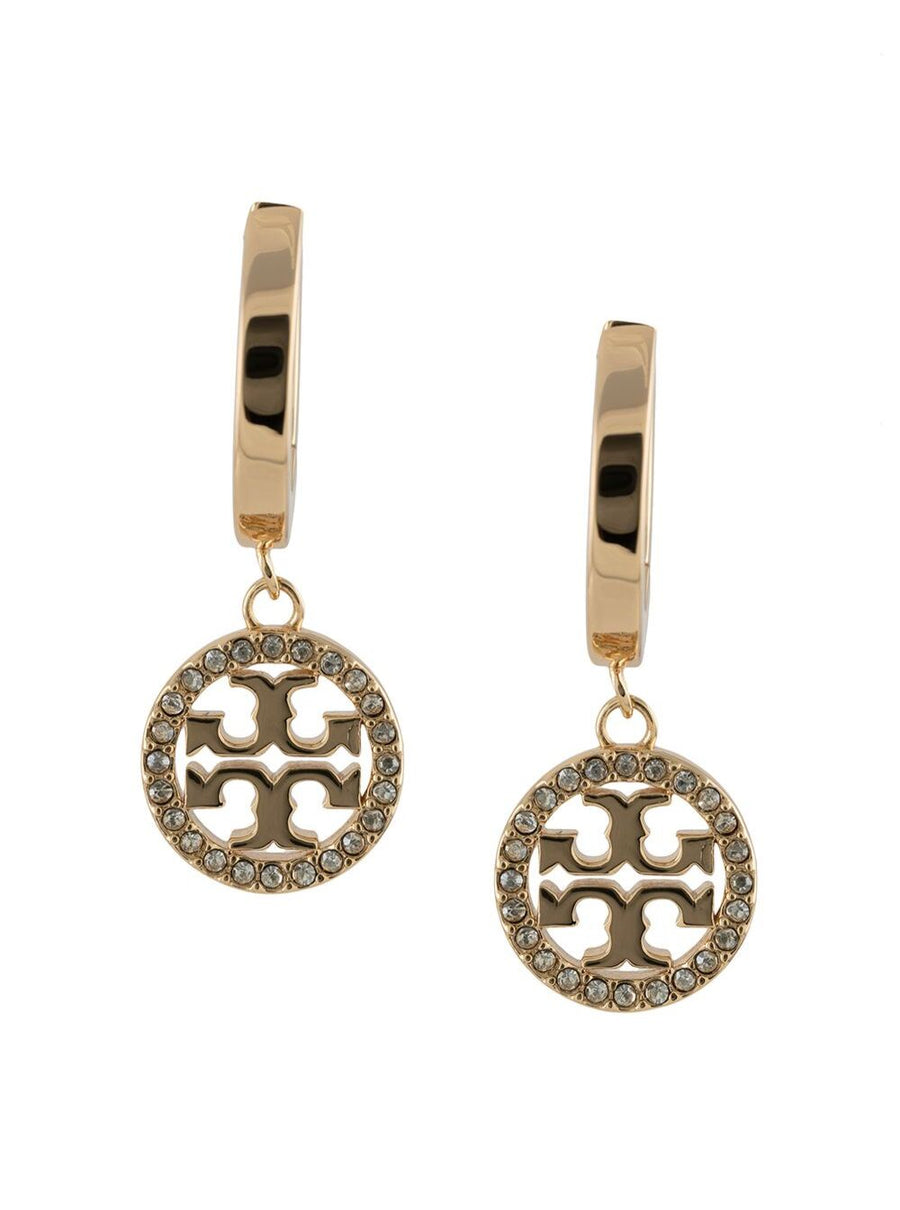 Hoop Earrings Icon Metallic Brass