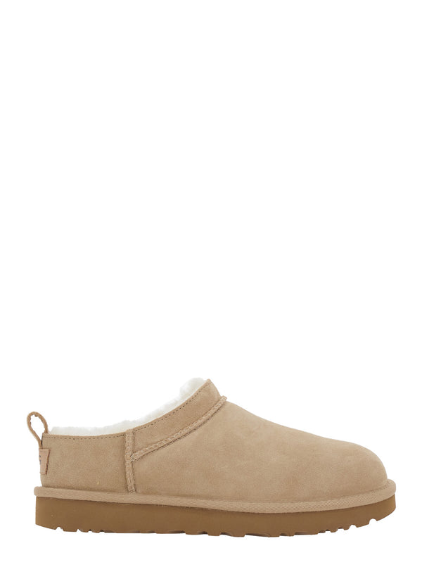 Boots W Classic Micro Beige Leather
