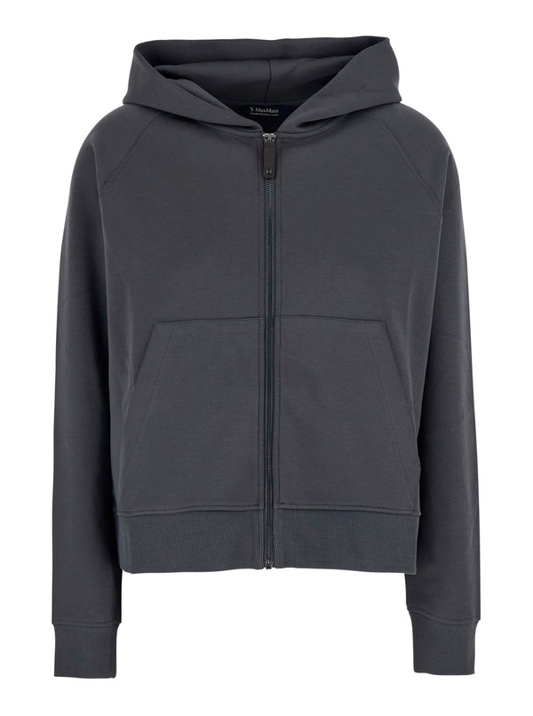 Sweatshirt Marea Grey Cotton Sweatshirts