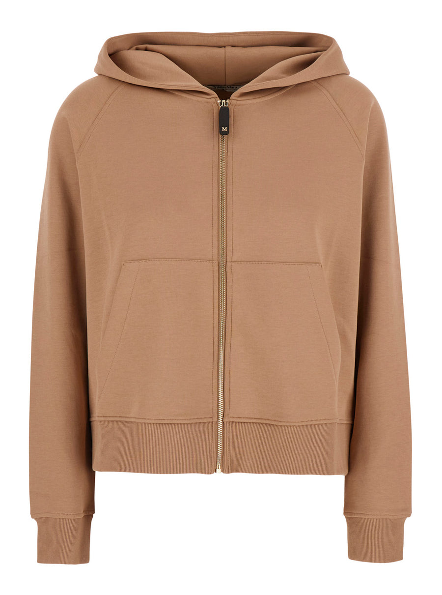 Sweatshirt Marea Beige Cotton Sweatshirts