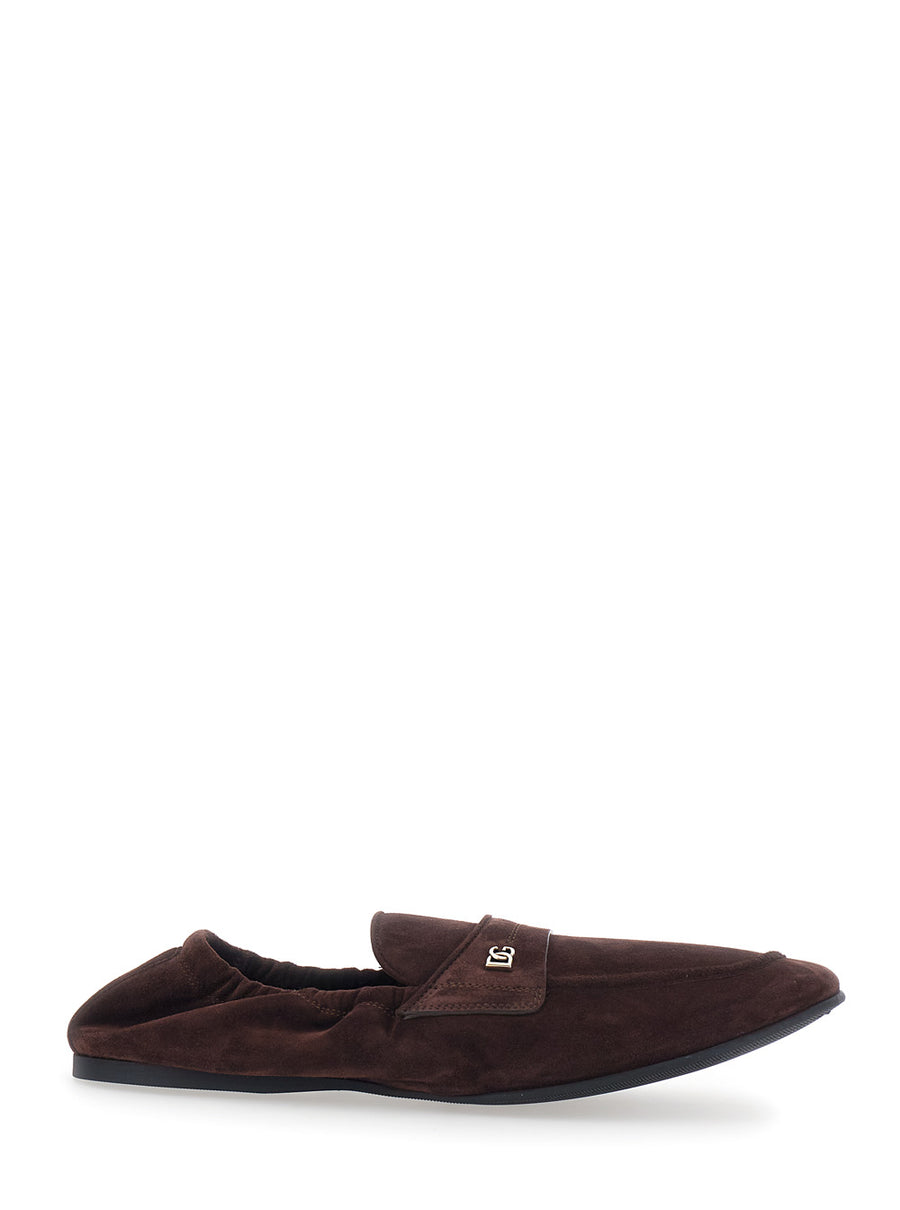 Loafers Ariosto Brown Suede