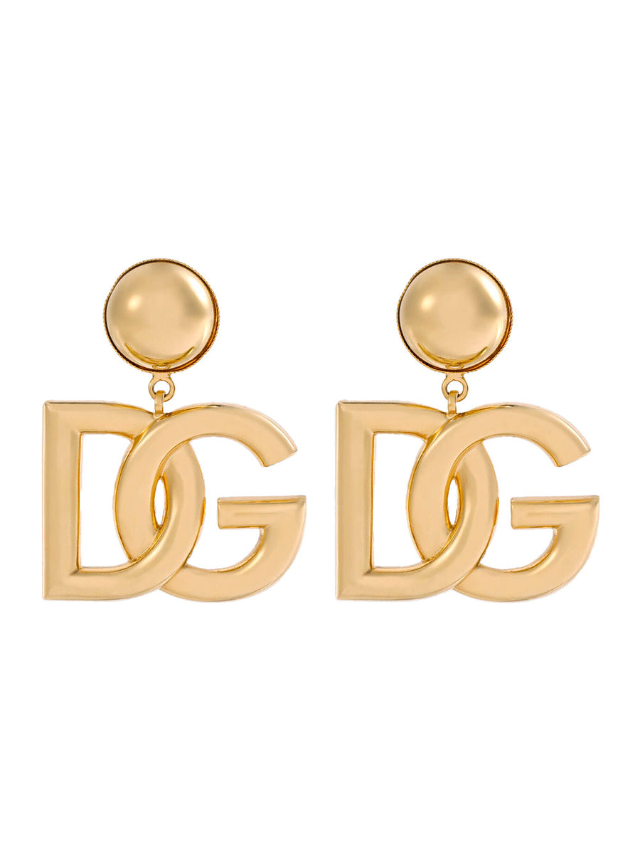 Clip Earrings Pop Pendant Metallic Brass