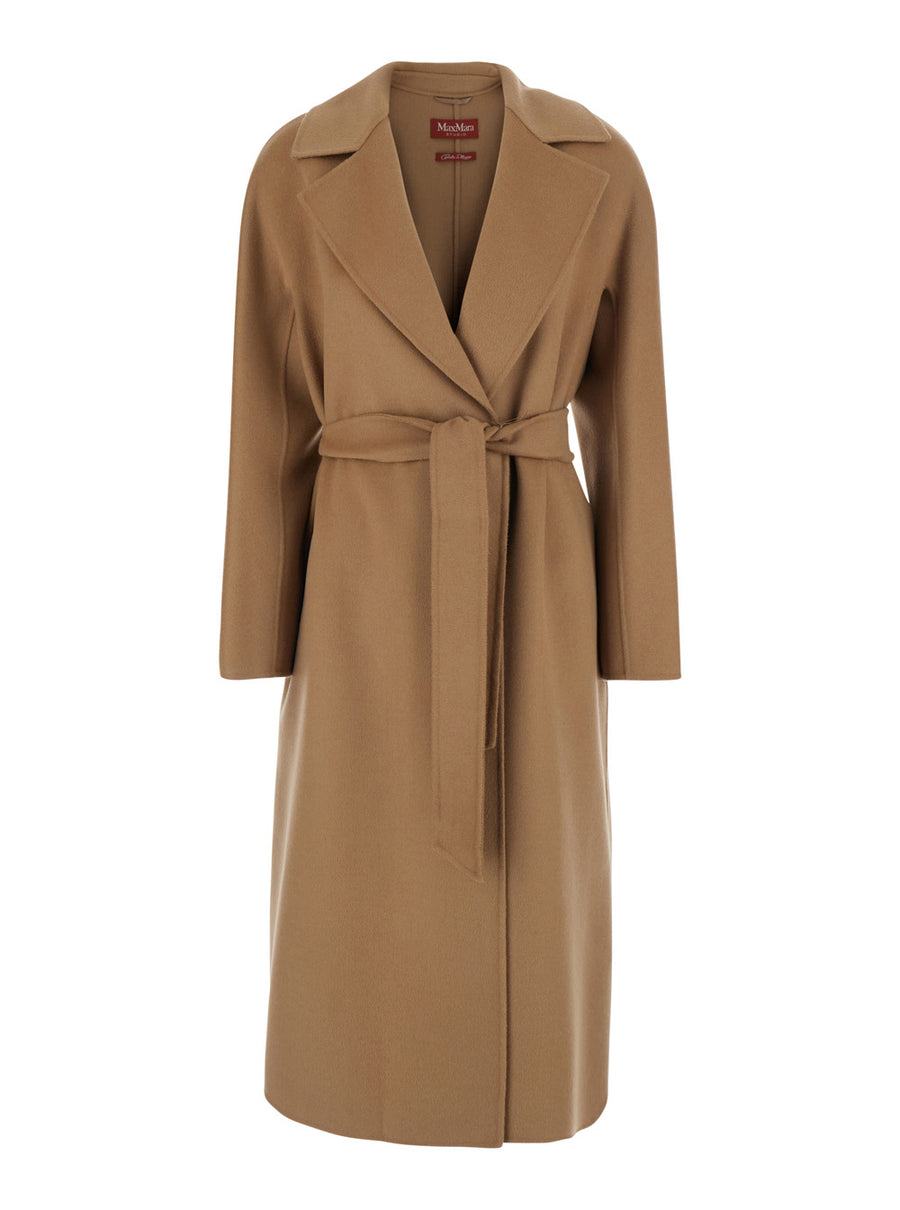 Coat Wool-Cashmere — Beige