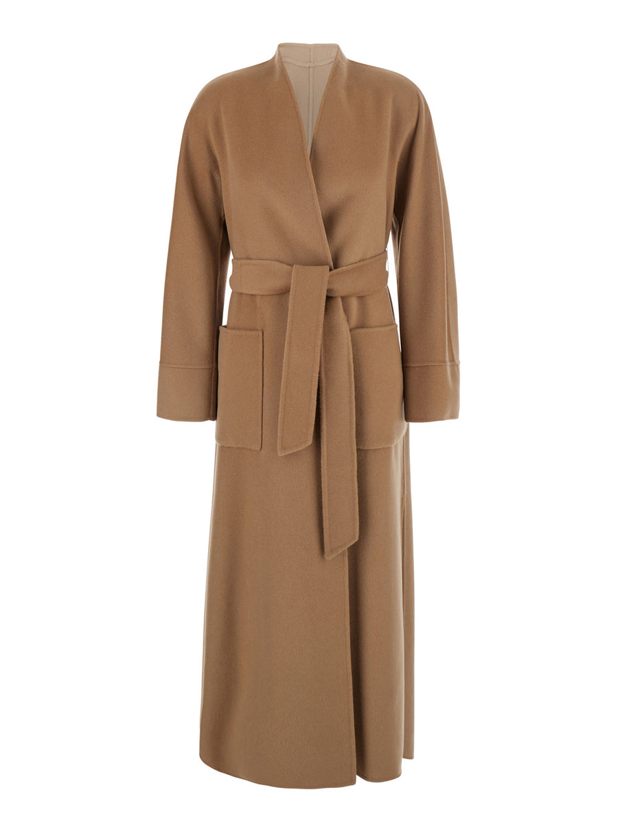 Coat Nodo Beige Wool