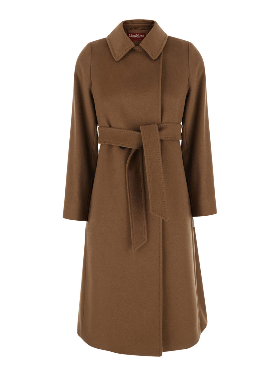Coat Bcollag Brown Wool