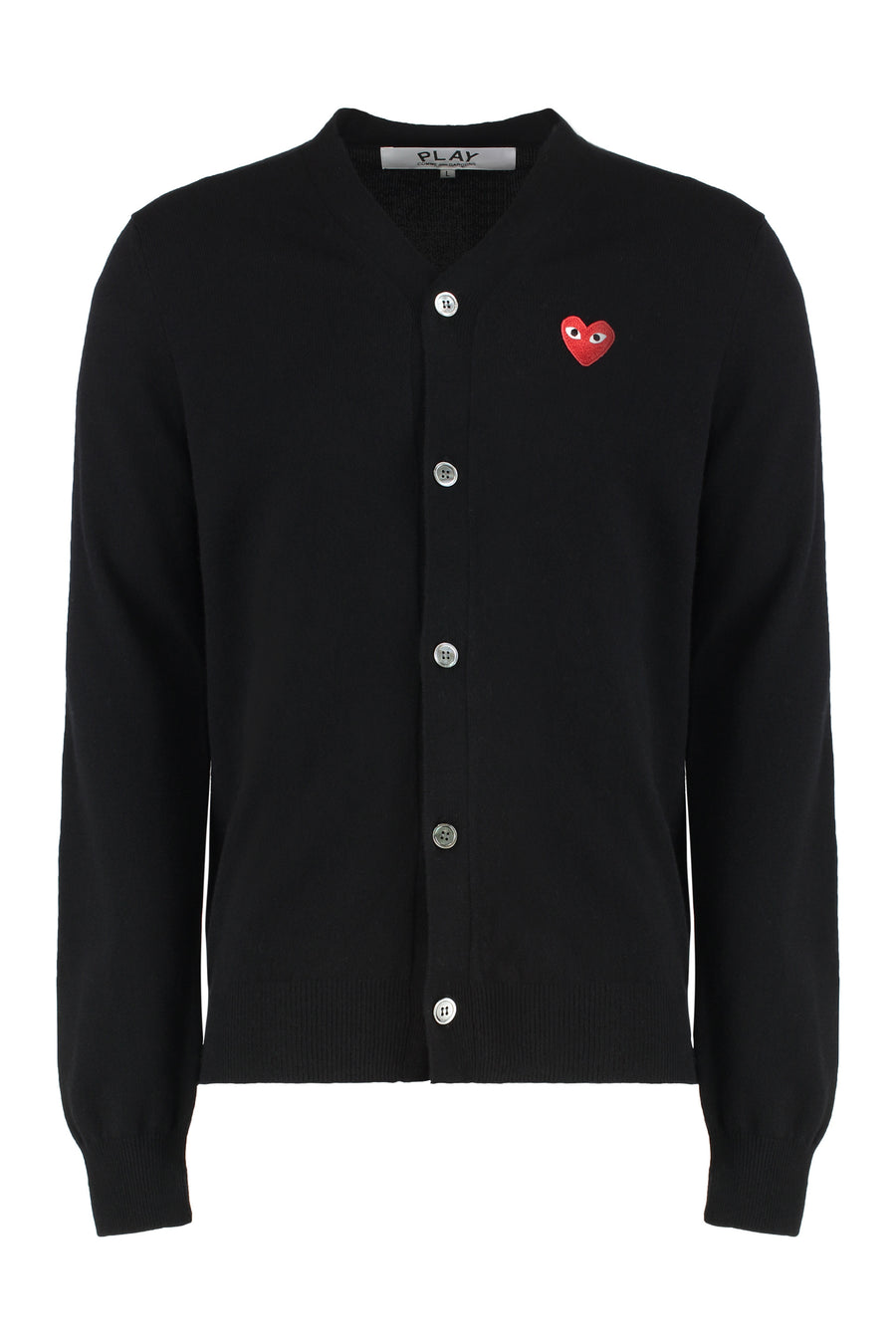 Wool Cardigan Black Cardigans