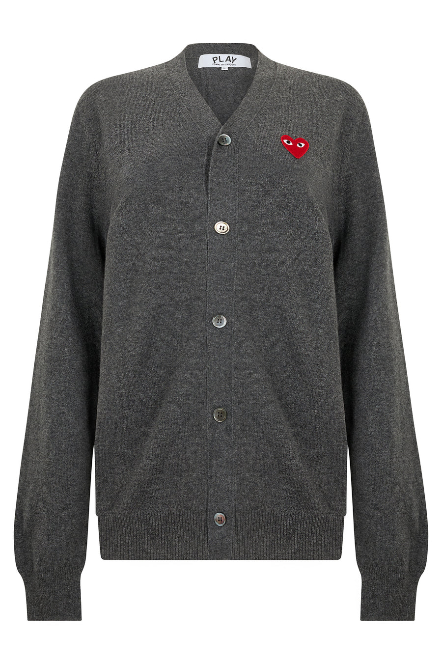 Wool Cardigan Dark Grey Cardigans