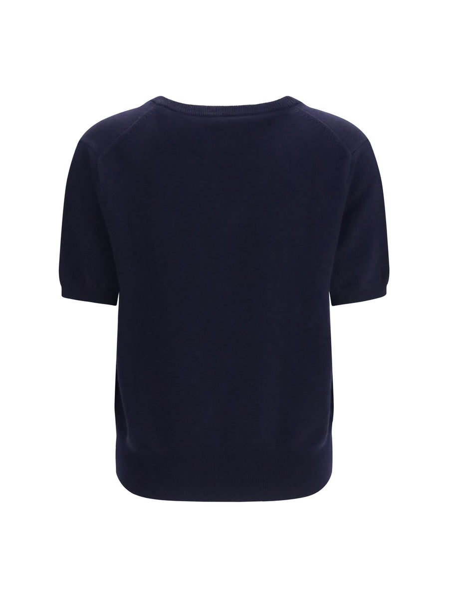 Cashmere Blend Sweater N°490 Martina Navy