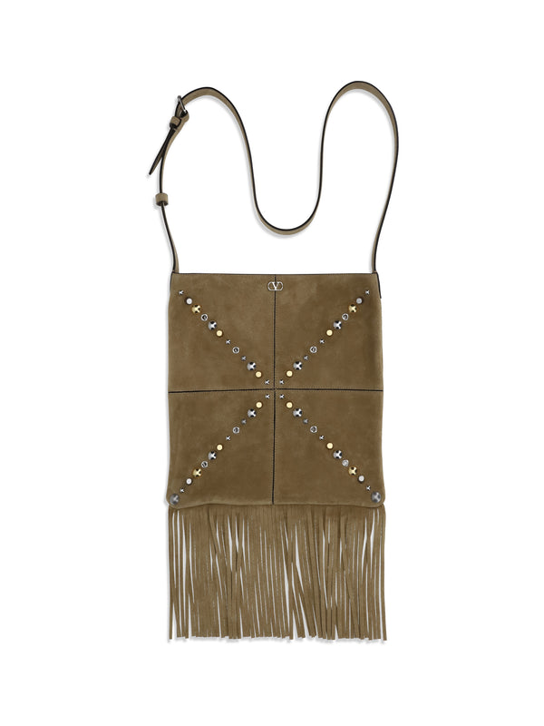 Shoulder Bag Nellcôte Havana Beige Calf Leather