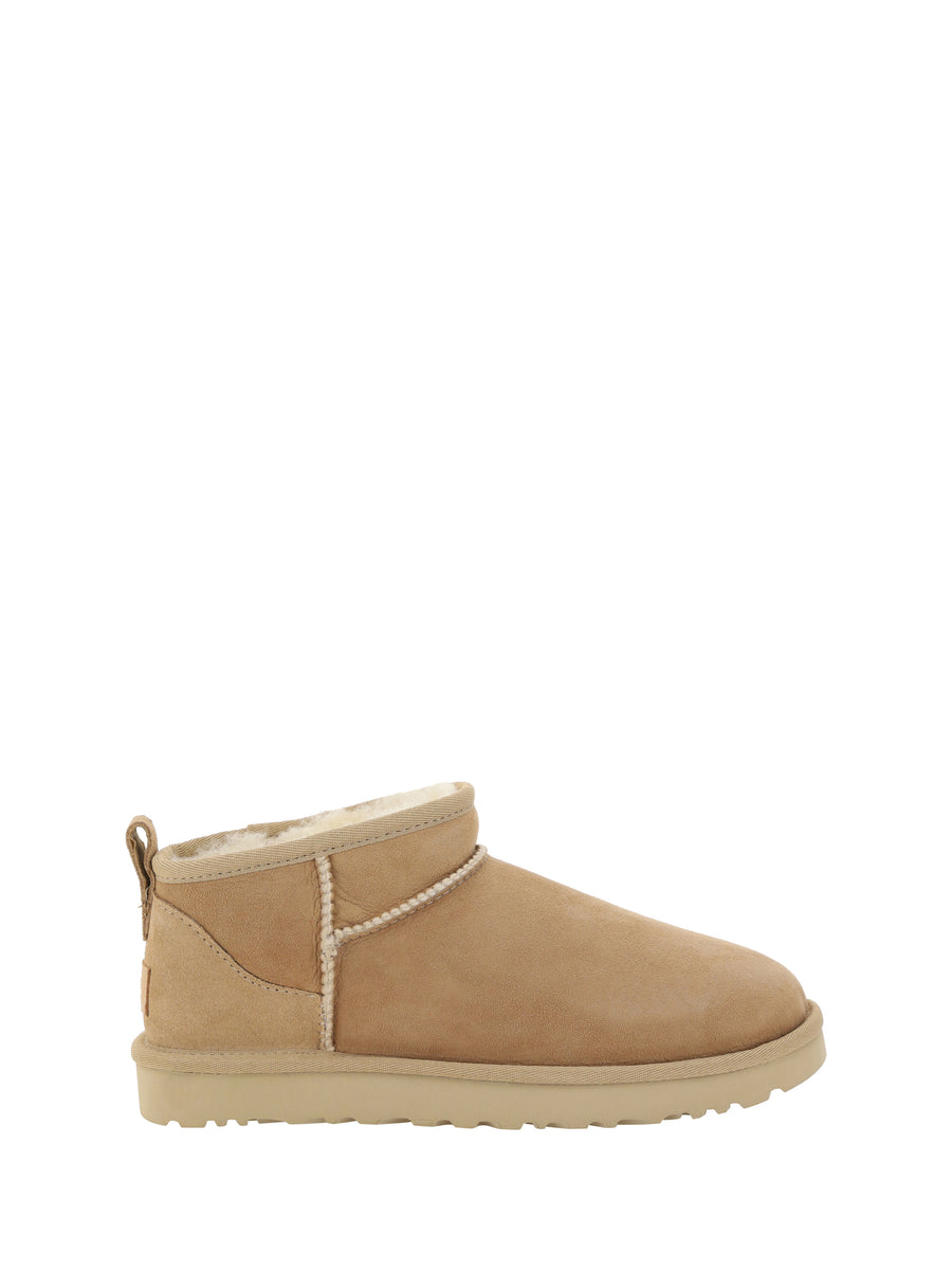 UGG Upper: 100% Suede; Sole: 100% Rubber boots in beige