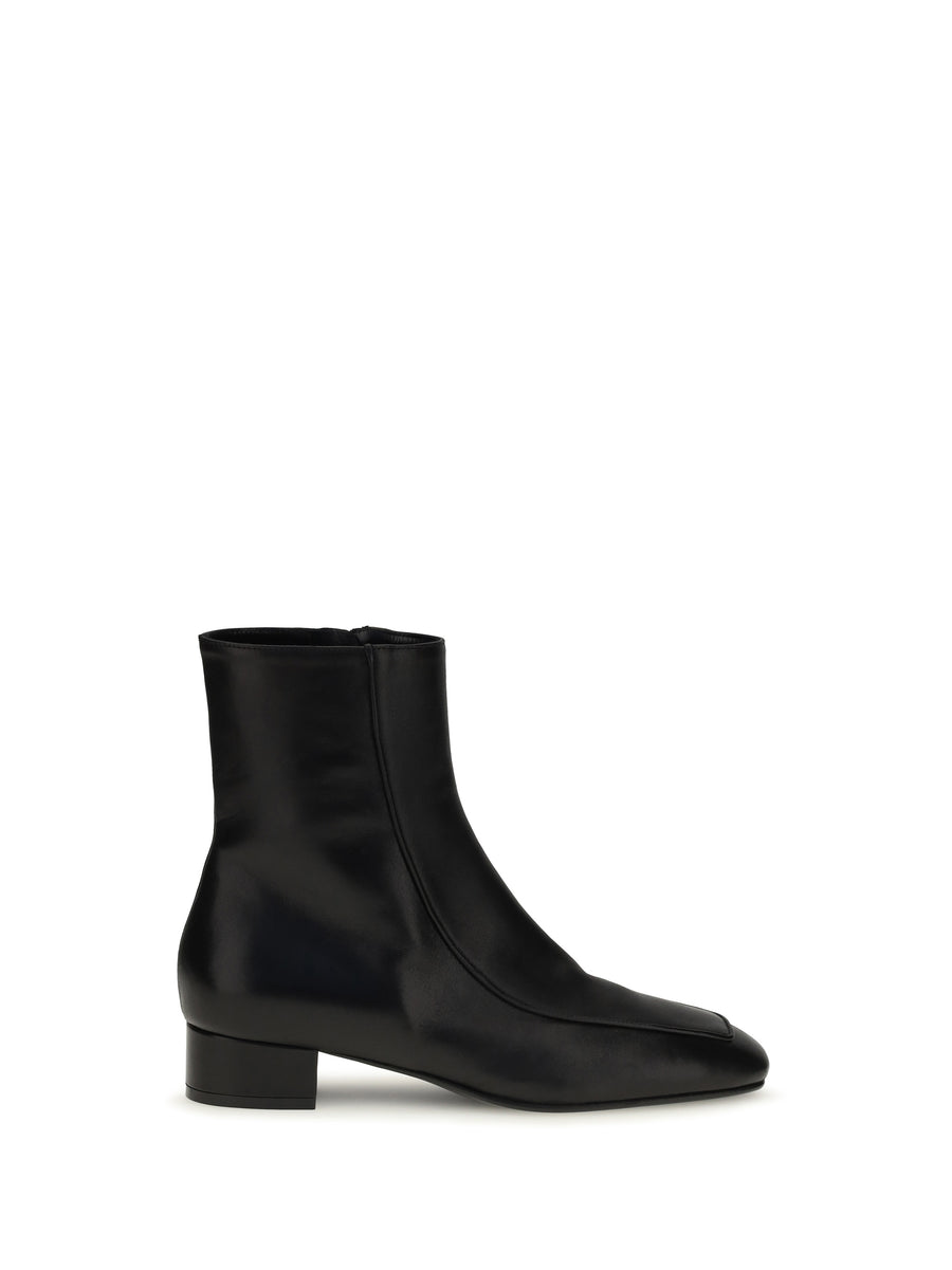 Herbert Levine Upper: 100% calf leather; Sole: 100% calf leather ankle boot in black