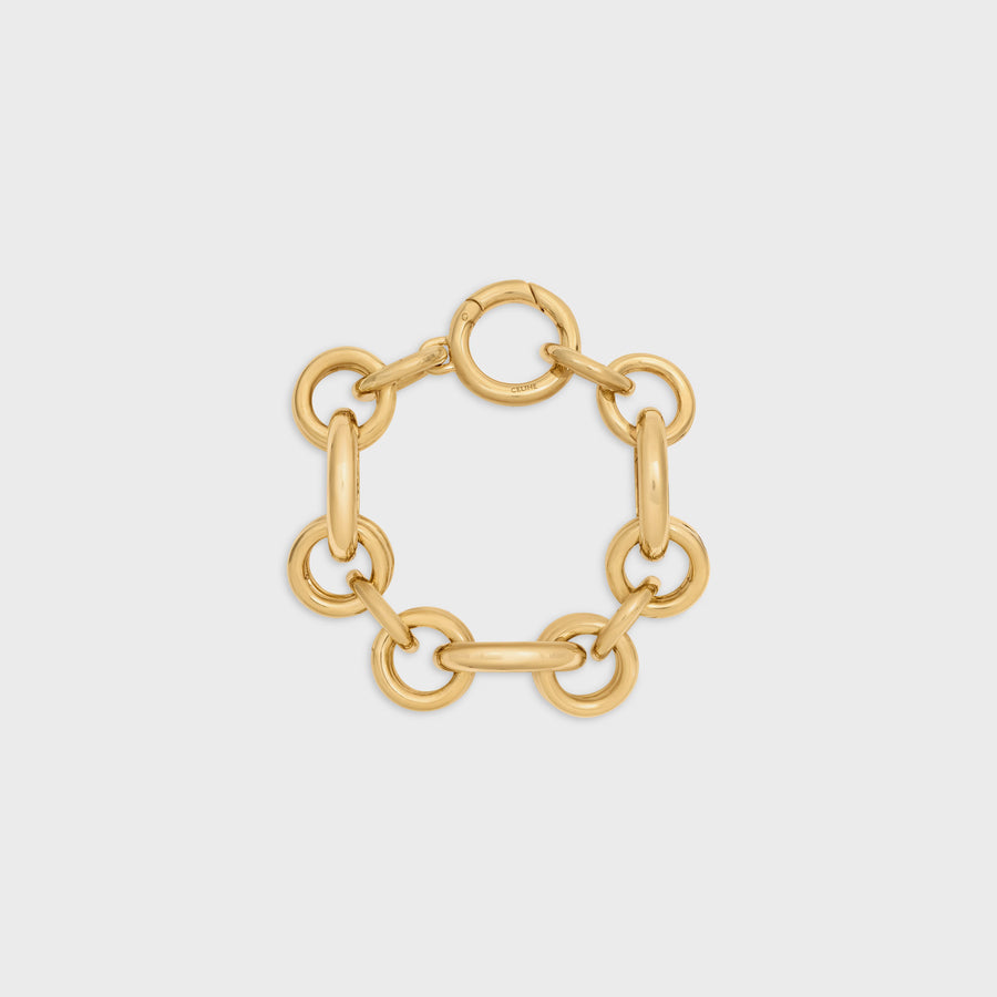 Celine Gold-plated brass bracelet in gold