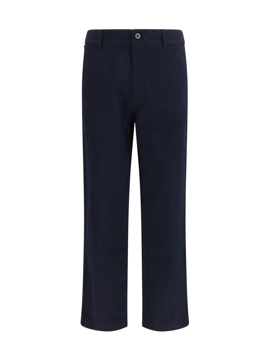 Sebago 98% Cotton trousers in navy
