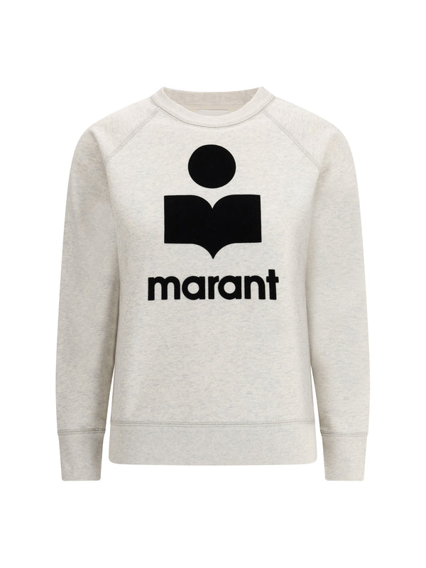 Marant Etoile 100% cotton sweatshirt in beige