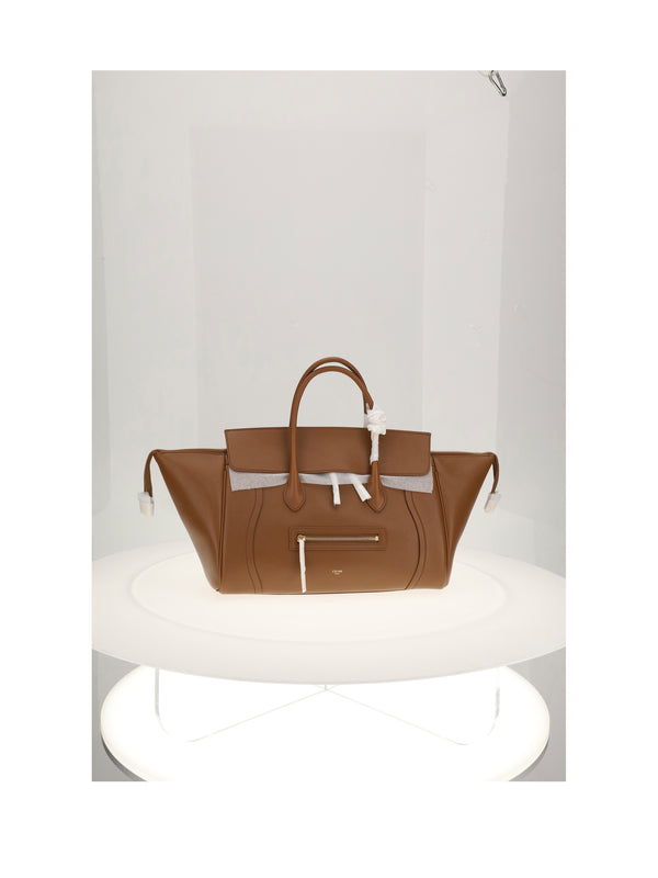 Shoulder Bag Soft Tan Lamb Leather
