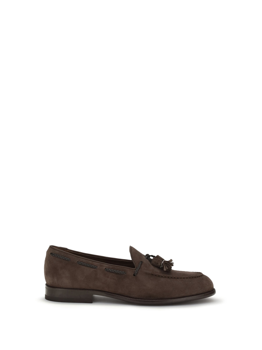 Fratelli Rossetti 100% Calf Leather Bos Taurus loafer in brown