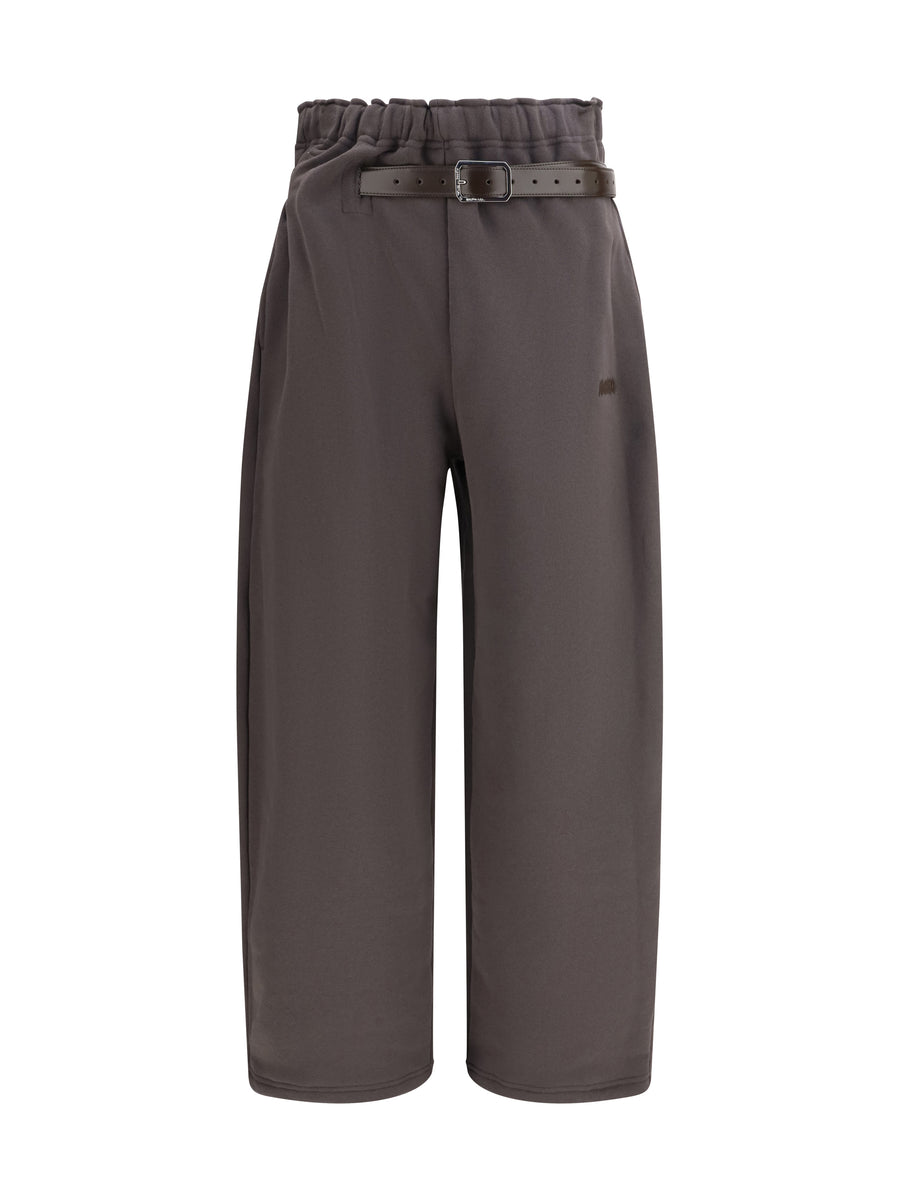 Magliano 100% cotton trousers in brown