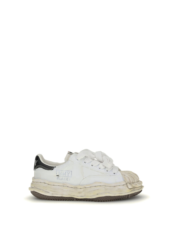 Maison Mihara Yasuhiro Upper: 100% Fabric; Sole: 100% Rubber sneakers in white