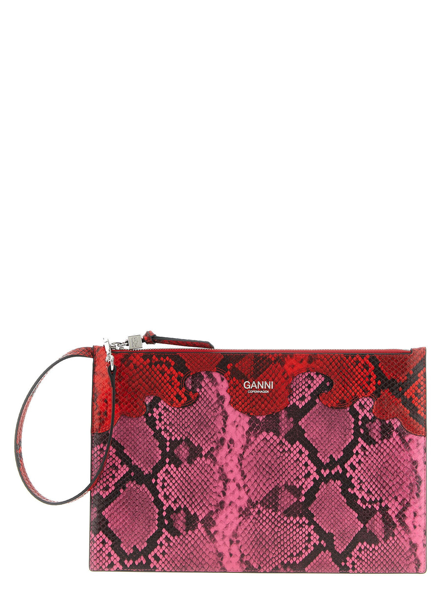 Ganni Clutch — Pink
