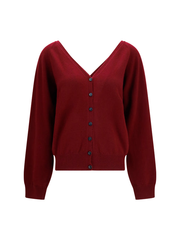 Lisa Yang 100% Cashmere cardigan in purple