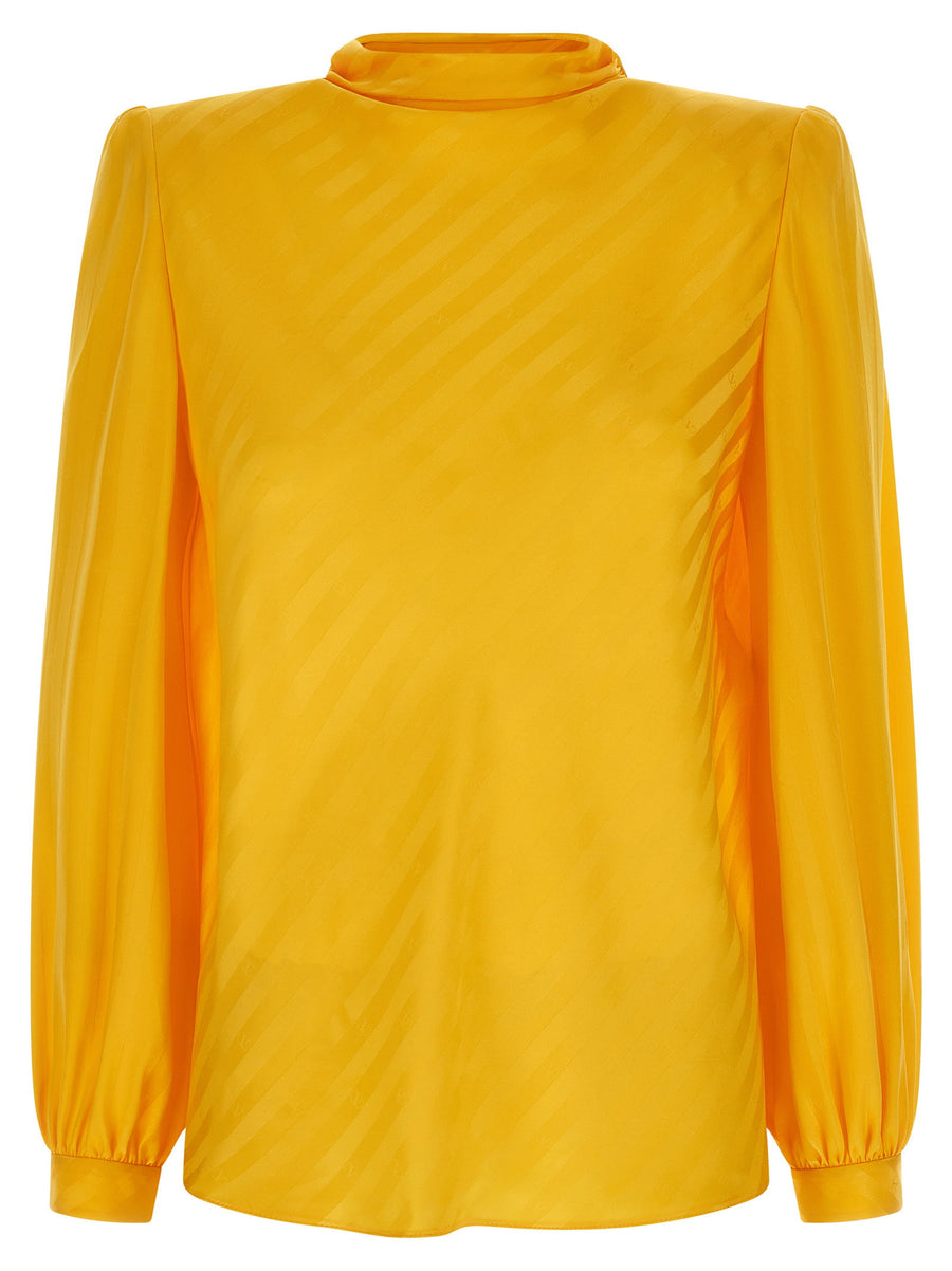 Valentino Garavani Mossi Shirt — Yellow