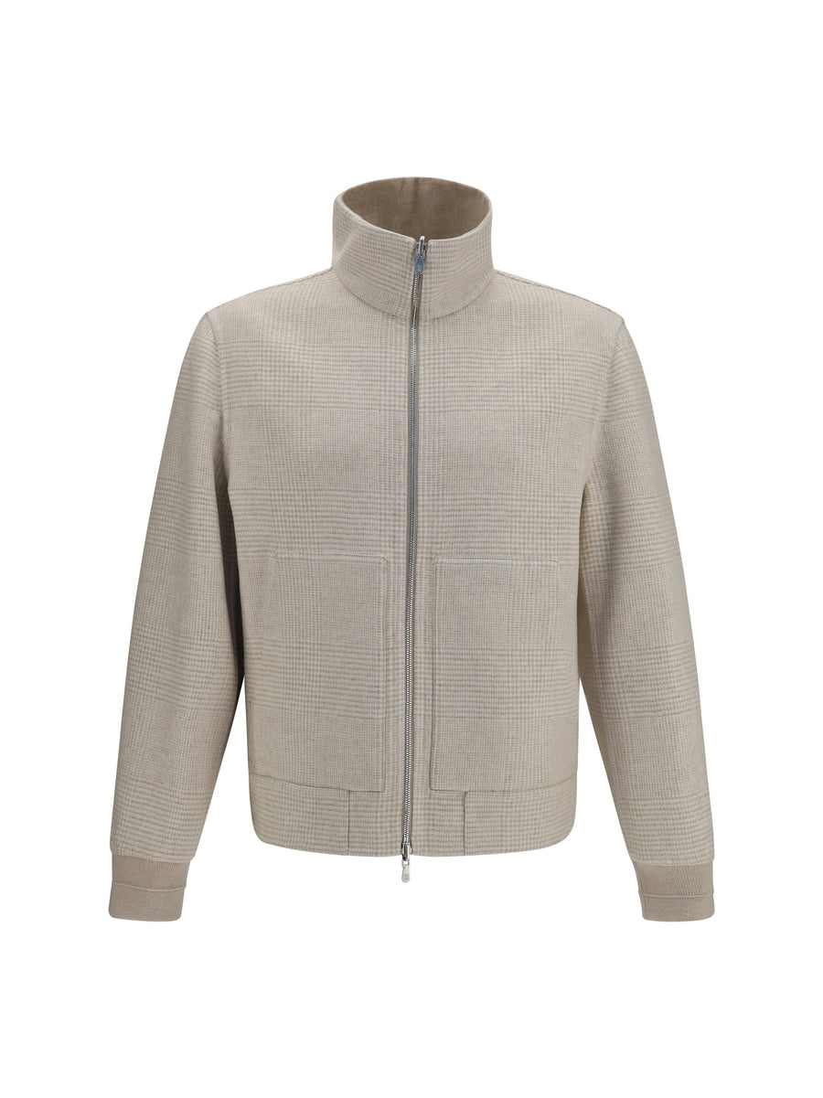 Brunello Cucinelli 100% Kashmir (Capra Hircus) jacket in beige