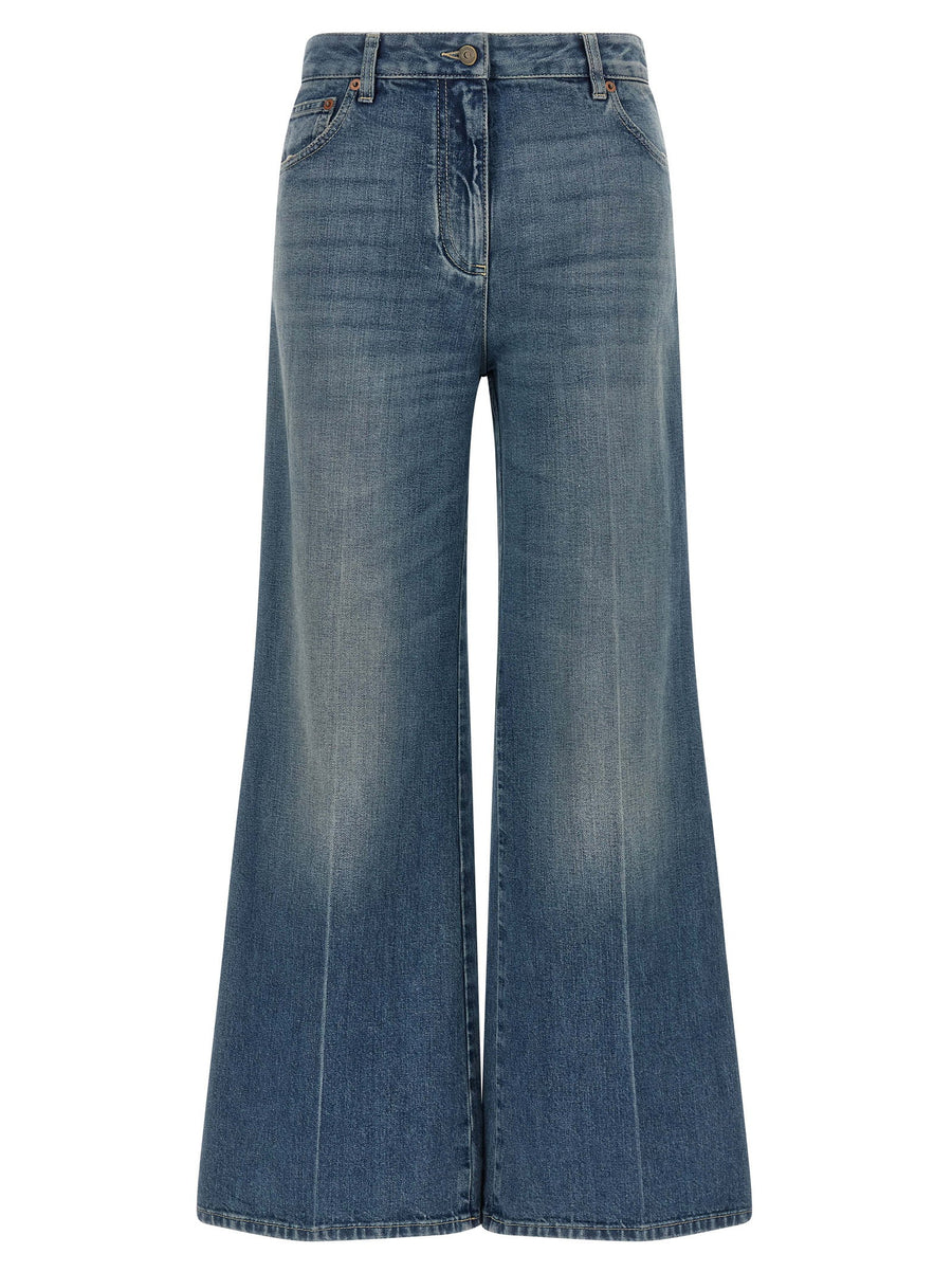 Valentino Garavani VGold Jeans — Blue