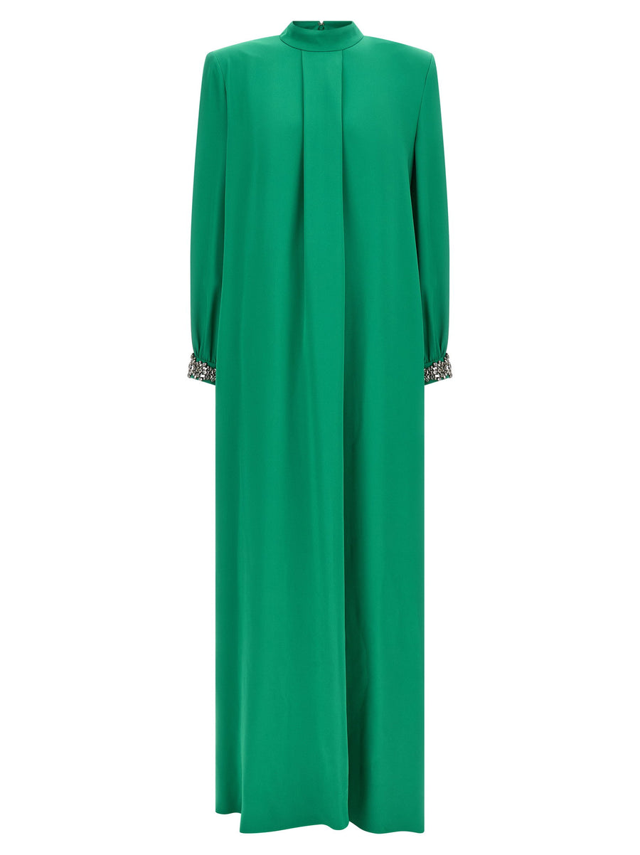 Valentino Garavani Cady Couture Dress — Green