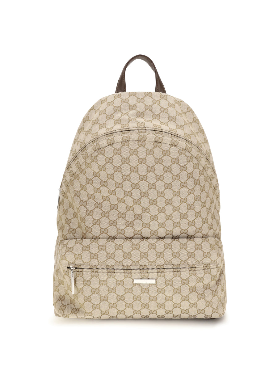 Gucci 52% Polyester backpack in beige