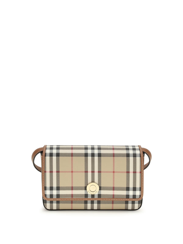 Burberry 55% Thermoplastic polyurethane shoulder bag in brown