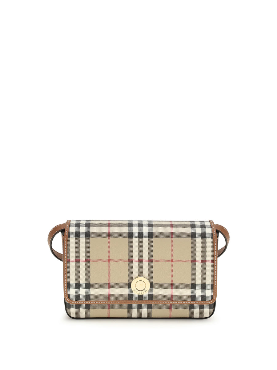 Burberry 55% Thermoplastic polyurethane shoulder bag in brown