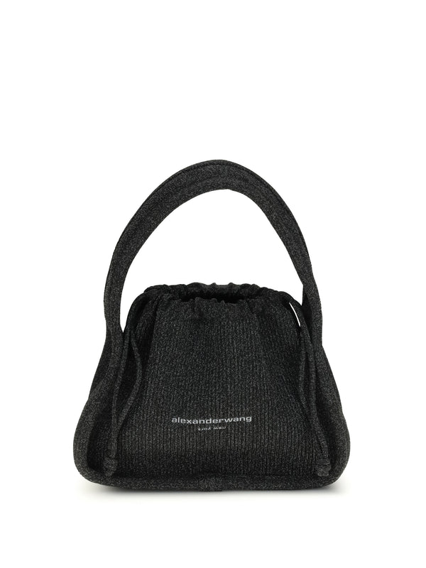 Alexander Wang 87% polyester; 13% nylon handbag in charcoal
