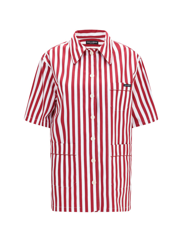 Dolce & Gabbana 95% cotton shirt in red