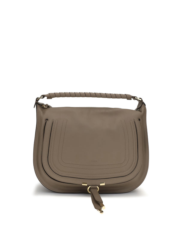 Chloé 100% calf leather shoulder bag in brown