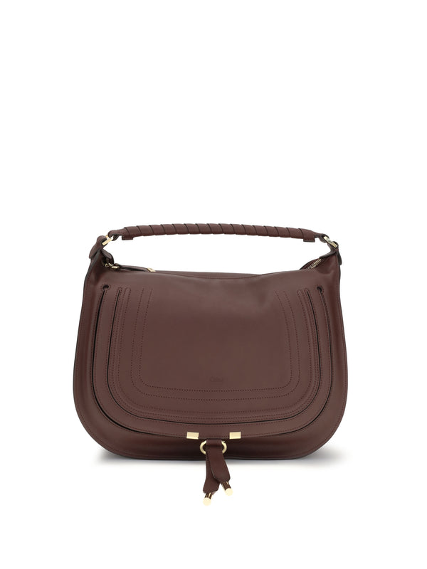 Chloé 100% calf leather shoulder bag in brown