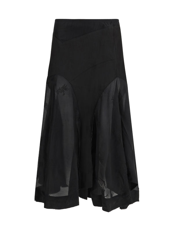 Our Legacy 80% Lyocell; 20% Polyester skirt in black