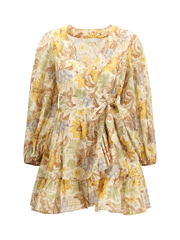 Zimmermann 100% Cotton dress in cream