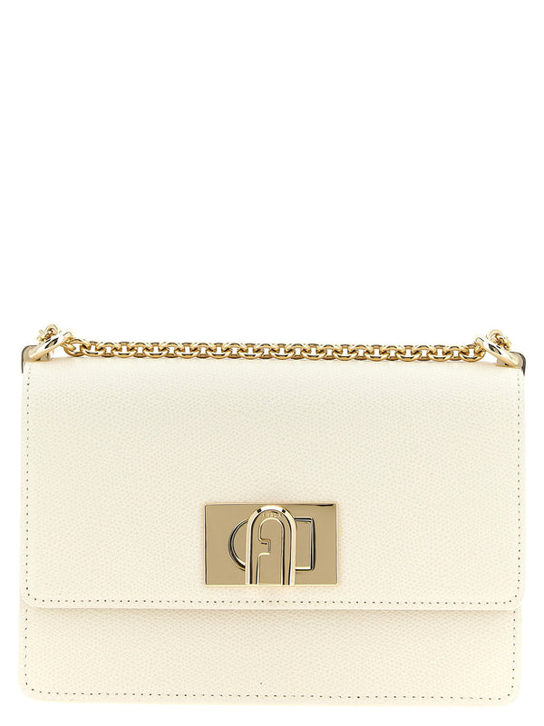 حقيبة Furla كتف باللون الكريمي