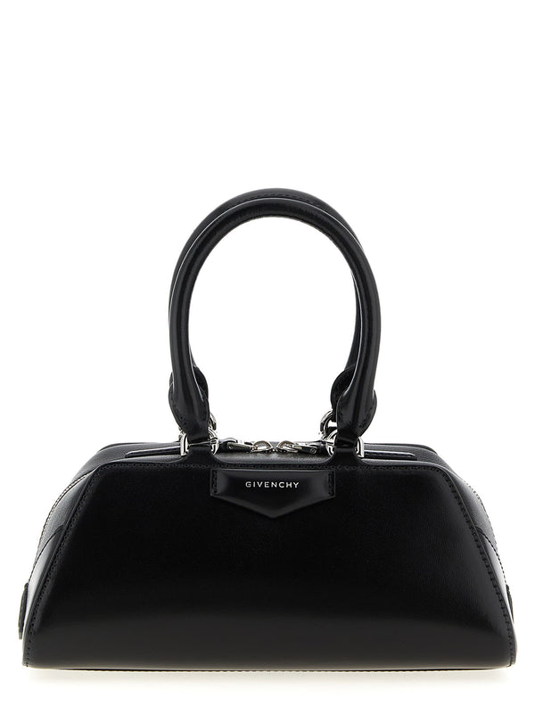 حقيبة Givenchy Antigona إيست-ويست توب مقبض — أسود