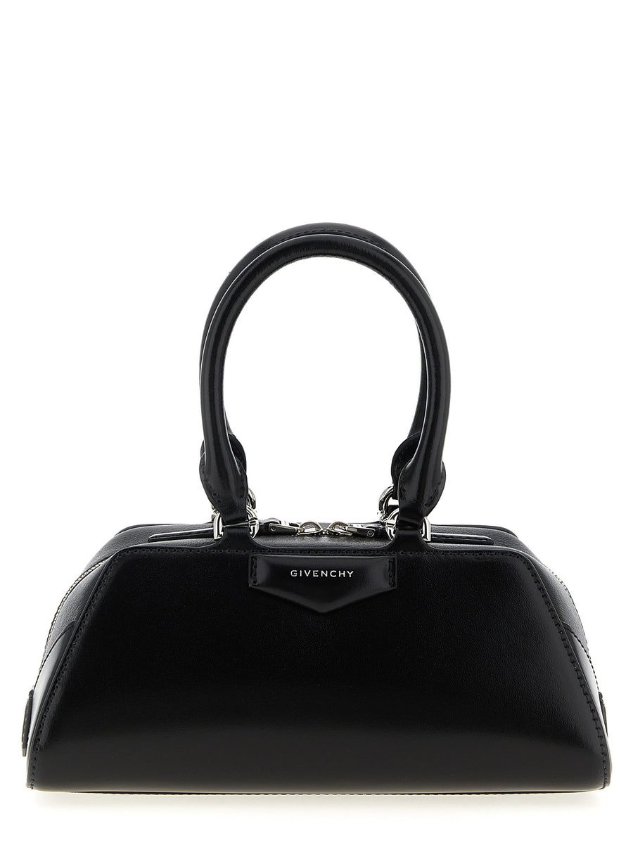 حقيبة Givenchy Antigona إيست-ويست توب مقبض — أسود