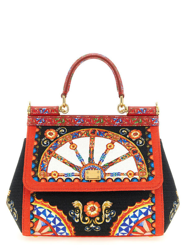 حقيبة Dolce & Gabbana مقبض — أحمر