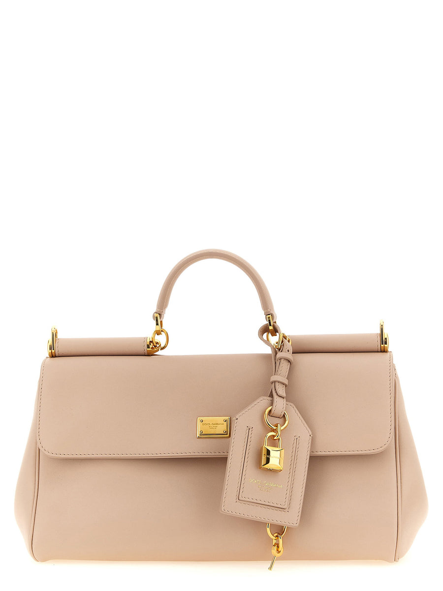 Dolce & Gabbana Top Handle Bag — Beige