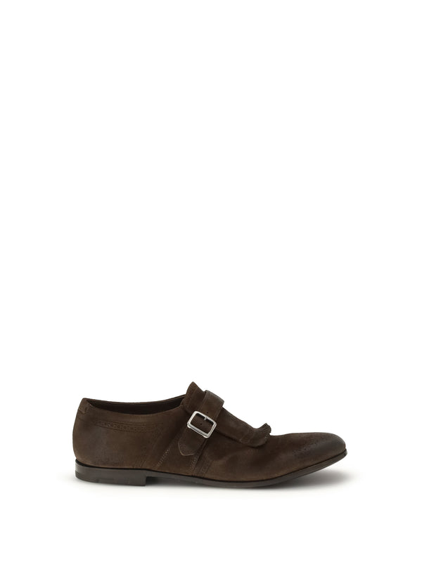 Church'S Upper: 100% Suede; Sole: 100% Rubber loafer in brown