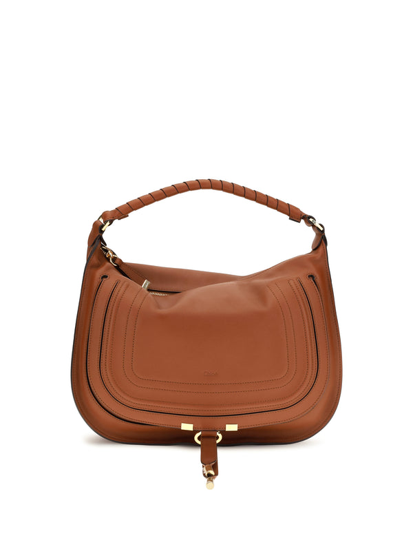 Chloé 100% calf leather (Bos Taurus) shoulder bag in brown