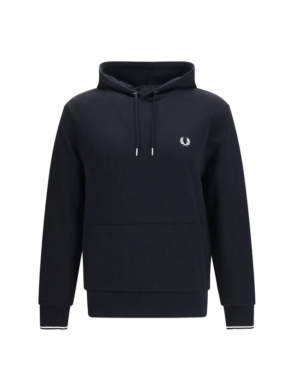 Fred Perry 100% Cotton hoodie in black