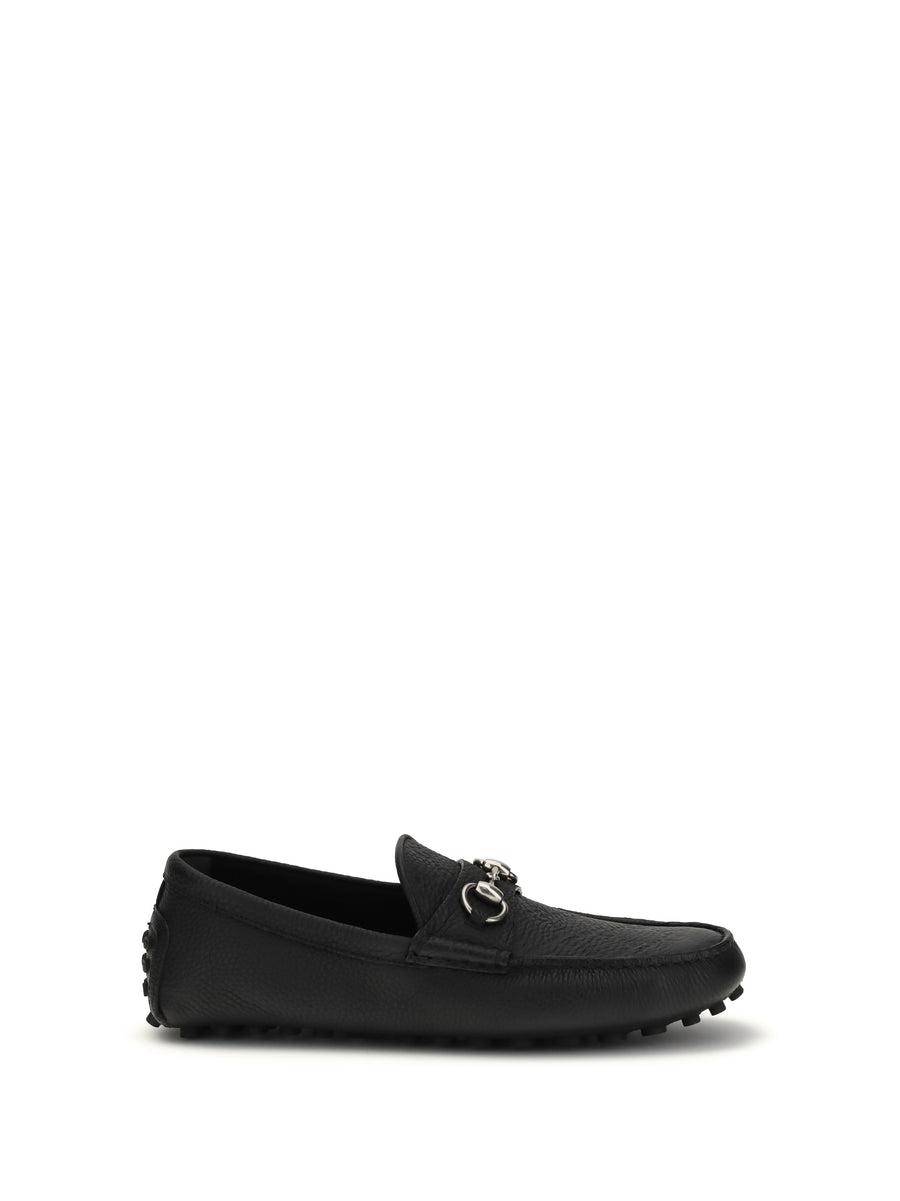Gucci 100% Calf Leather Bos Taurus loafer in black