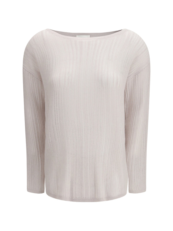 Allude 100% Cashmere sweater in beige